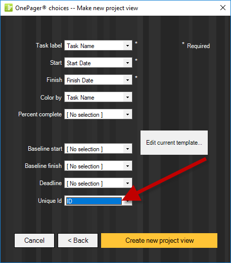 Unique ids in excel onepager blog