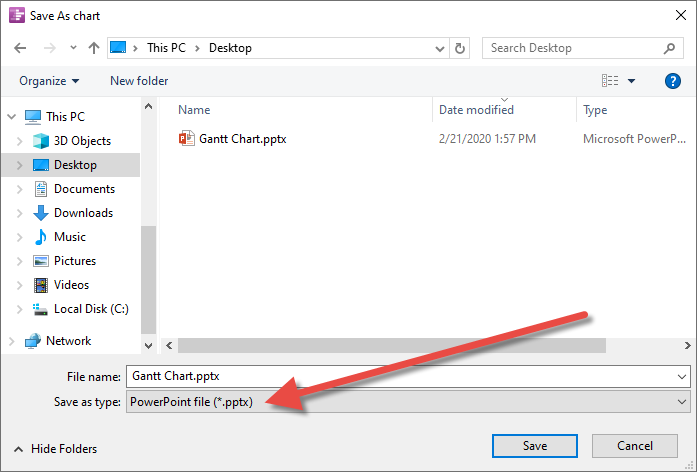 Export Gantt Chart From Project To Powerpoint