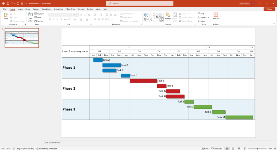 Export Gantt Chart From Project To Powerpoint