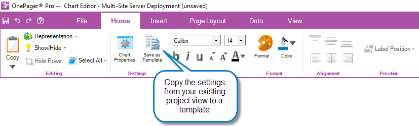 How to make a project status report template for PPT using OnePager Pro
