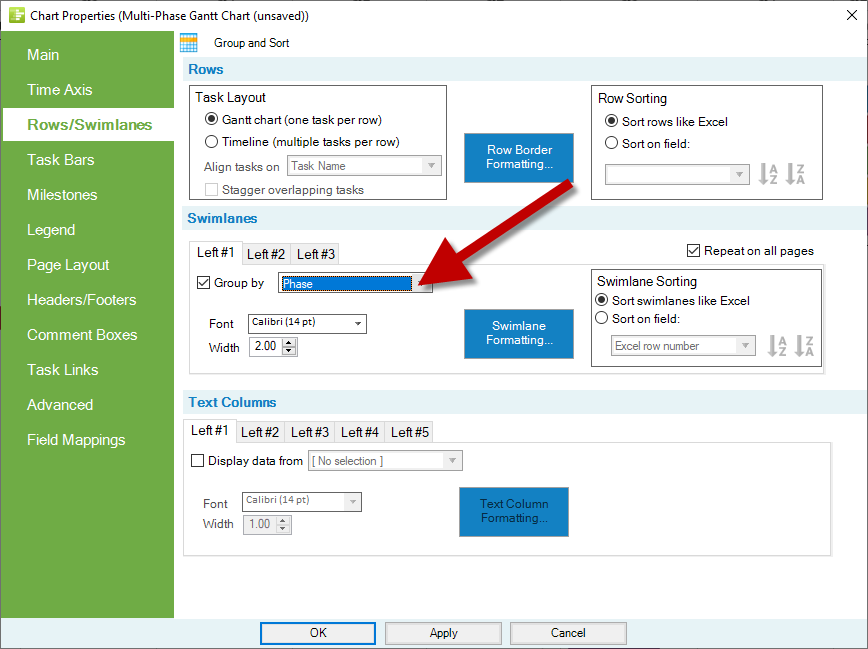 Launch the conditional formatting engine.