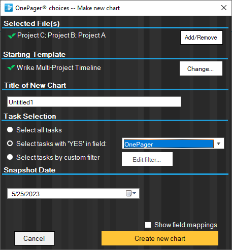 Filter your Wrike projects using a custom field