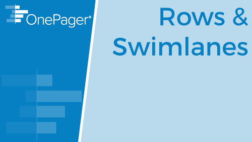 Working with Rows and Swimlanes