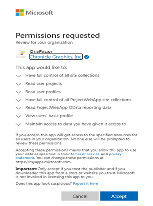 Onenote Capture Consent Modern Authentication Support in OnePager