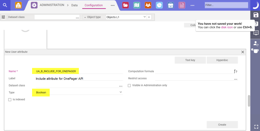 Importing Planisware Custom Attributes